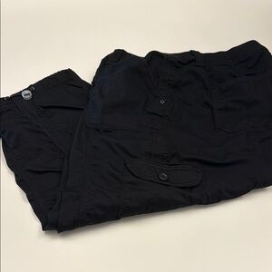 Style & Co. Black Capris